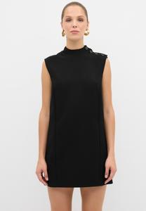 Повседневное платье BUTTON DETAILED adL, черный