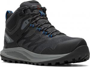 Мужские ботинки Merrell Nova 3 Mid Waterproof с карбоновым волокном, черный