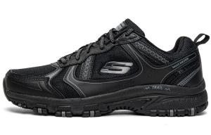 Кроссовки для бега Hillcrest мужские с низким верхом, черные Skechers