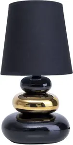 Лампа настольная Näve Stoney, черный