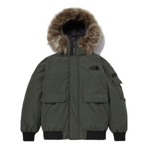 Куртка logo polar air down bomber jacket 'olivegreen' The North Face, зеленый
