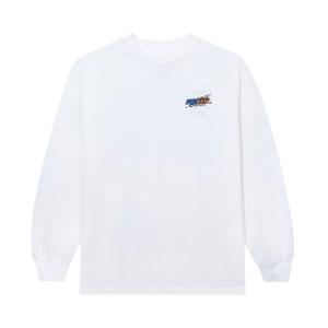 Футболка Anti Social Social Club Let It Go с длинными рукавами, цвет Белый