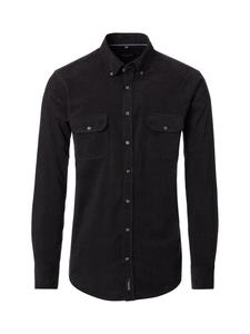Рубашка с длинными рукавами черного цвета CASAMODA