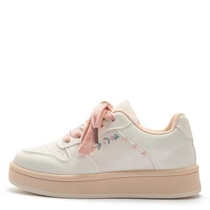 Амортизирующие износостойкие низкие кеды для скейтбординга Women's Far waves, белый