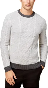 Свитер Club Room мужской с кабельным узором