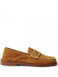 Claudie Pierlot замшевые лоферы, коричневый