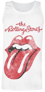 Майка-топ The Rolling Stones Classic Tongue, белый