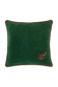 Наволочка из хлопка L VELVET Vert 45 х 45 см Lacoste, зеленый