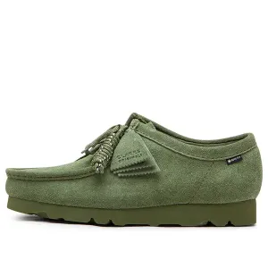 Кроссовки wallabee gtx 'loden green' Clarks, зеленый