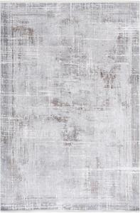 Ковер SAFAVIEH, 122 x 183 см, Platinum Collection, Grey & Dark Grey, современный дизайн, без ворса и простой в уходе, идеален для помещений с высокой проходимостью: прихожая, гостиная, спальня (PLA550F)