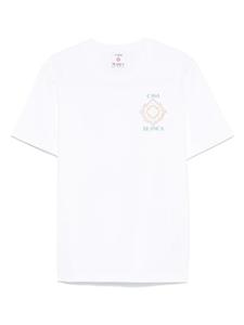 Casablanca Championship Diamond Футболка, белый