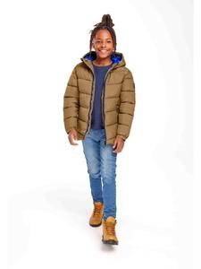 Зимняя куртка 15пальто 17 бежевого цвета Minoti