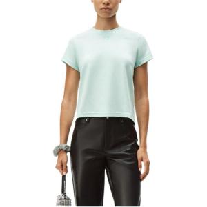 Футболка Regular FW24 Women's Cyan Alexander Wang, Cyan