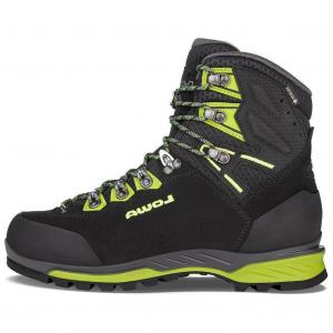 Lowa Ticam Evo GTX противоскользящие и износостойкие амортизирующие водонепроницаемые высокие треккинговые ботинки мужские black green