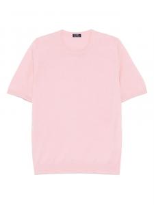 Футболка из шелка Barba, розовый