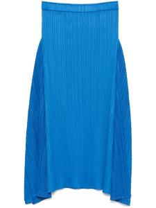 Юбка миди Thicker Bottoms 2 Pleats Please Issey Miyake, синий
