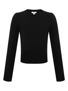 Джерсийский топ Alaïa, черный