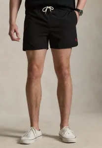 Плавки-Шорты для путешествий, облегающие, 4,5 дюйма. Polo Ralph Lauren, Black