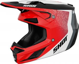 Мотокроссовый шлем Shot speed hybrid, Red