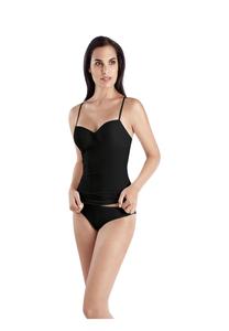 Топ-бюстгальтер с чашкой Allure HANRO, черный