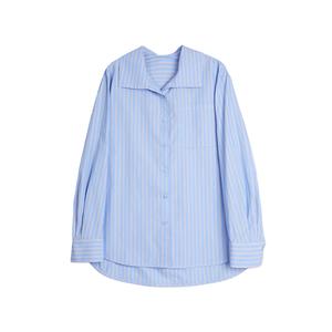 Рубашка женская Lapel Moderate ELLE, синий