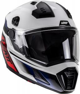 Шлем интеграл Leatt ADV 8.5 V25, белый / черный