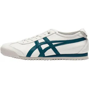 Onitsuka Tiger Повседневные мужские туфли MEXICO 66, белые, зеленые