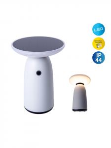 Näve Светодиодный солнечный светильник "Ада" белого цвета - (В)22,5 x Ø 16 см