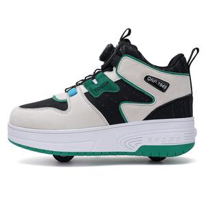 Износостойкая, дышащая, легкая, амортизирующая обувь для детей и подростков Wooden Rabbit, зеленый