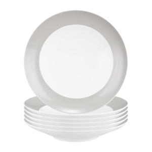 Тарелка Seltmann Weiden серый диаметр: 23,6 см