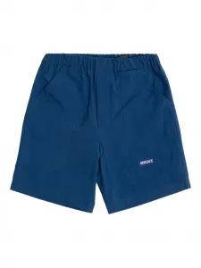 Шорты с нашивкой-логотипом Versace Kids, синий