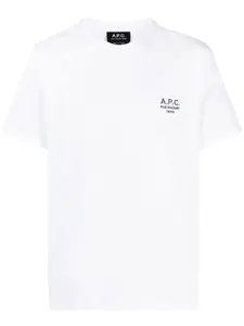 Футболка с логотипом A.P.C., белый