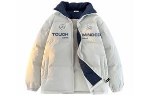 WARRIOR Пуховик серии "Покоряющий ветер и волны" унисекс, Blue Gray