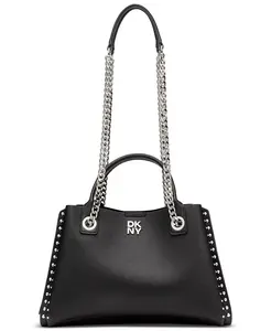Сумка Josie Medium с заклепками DKNY, черный