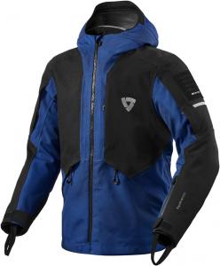 Мотоциклетная куртка REV'IT! Tectonic H2O Adventure Touring для мужчин (Black/Blue - 2X-Large)
