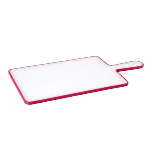 Нескользящая разделочная доска с ручкой El Corte Inglés, красный