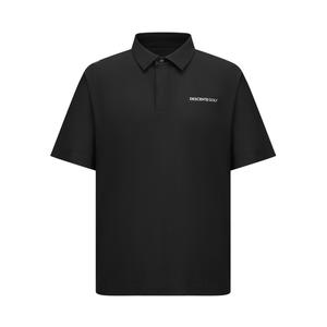 Мужская поло для гольфа DESCENTE, черный
