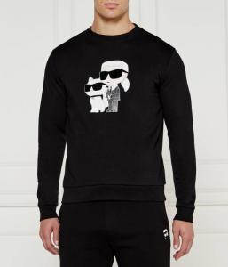 Толстовка мужская Karl Lagerfeld Regular Fit, черный / белый