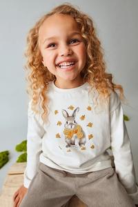 Хлопковая водолазка Mayoral, бежевый