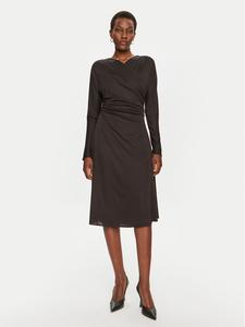 Коктейльное платье slim fit Ettita 50523130 Boss, черный