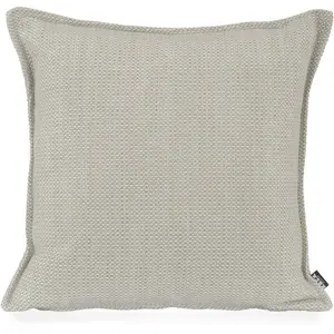Декоративная подушка Linova подушка для улицы с наполнителем, 45x45 см, декоративная подушка, шалфей, с узором H.O.C.K., Beige,natur,helltaupe + gemustert