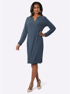 Платье из джерси дымчато-синего цвета WITT WEIDEN