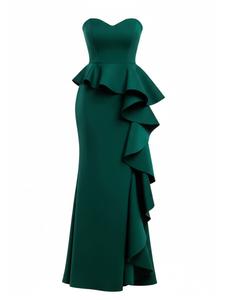 Вечернее платье GODDIVA, темно-зеленый