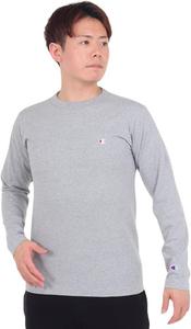 Футболка с длинным рукавом Champion Long Sleeve T-SH Casual Long Sleeve T-Shirt (c3y428-010), серый