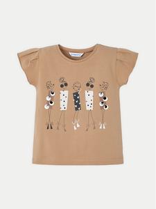 Футболка regular fit 3015 Mayoral, бежевый