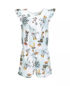 Комбинезон для маленьких девочек с Минни Маус и Микки Маусом «Кошмар перед Рождеством» Pixar «Король Лев» для маленьких детей Disney, синий