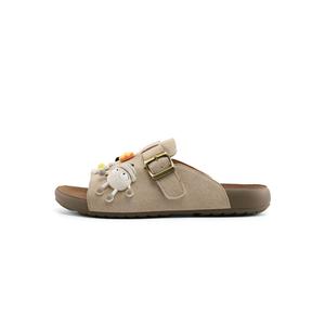 Устойчивые к истиранию амортизирующие тапочки-слайды женские абрикосового цвета JOSINY, Apricot