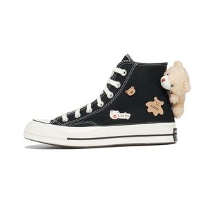 Converse Chuck 70 устойчивые к истиранию высокие кроссовки Unisex Vintage Black