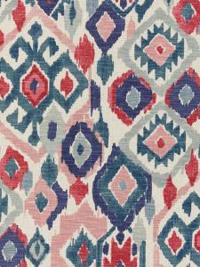 Индивидуальные занавеси Maya Ikat John Lewis, Soft Teal