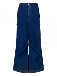 Джинсы карго Marni, синий